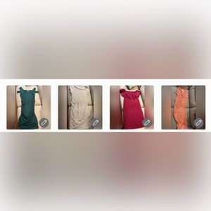 L Maternity Dress Lot